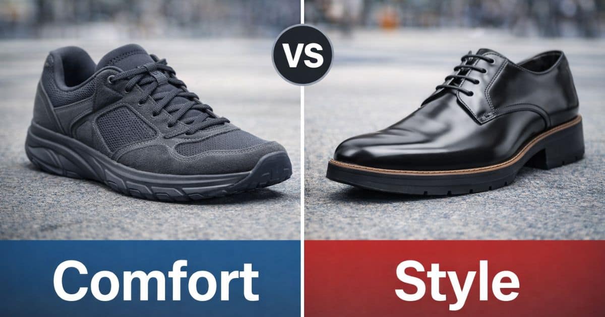 Comfort vs Style in Men’s Shoes: Do You Really Have to Choose?